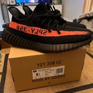 Yeezy Boost 350 Core Black Red